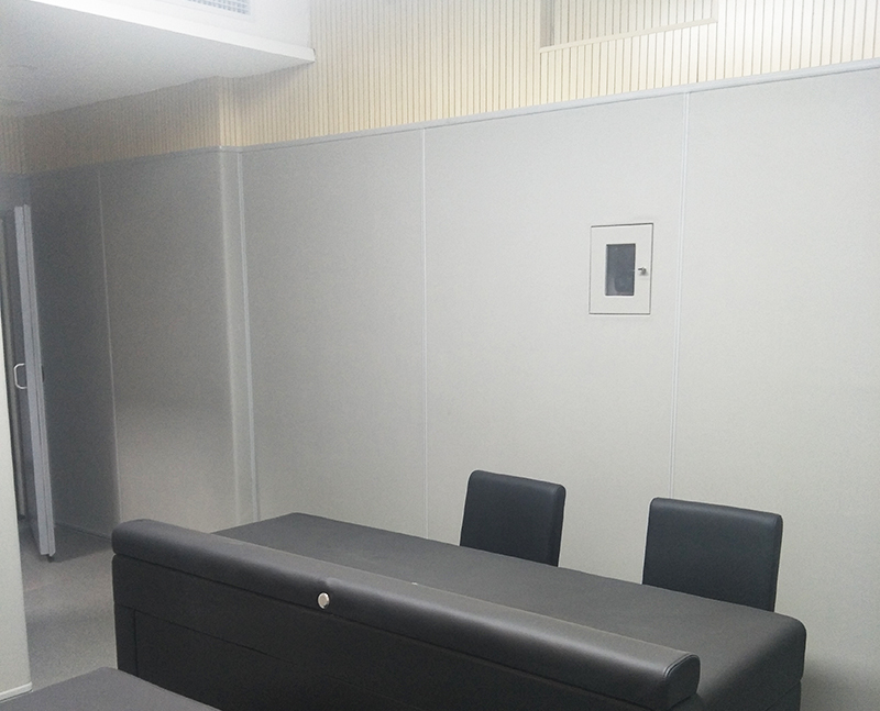 紀委談話室軟包防撞墻如何處理陰陽角?